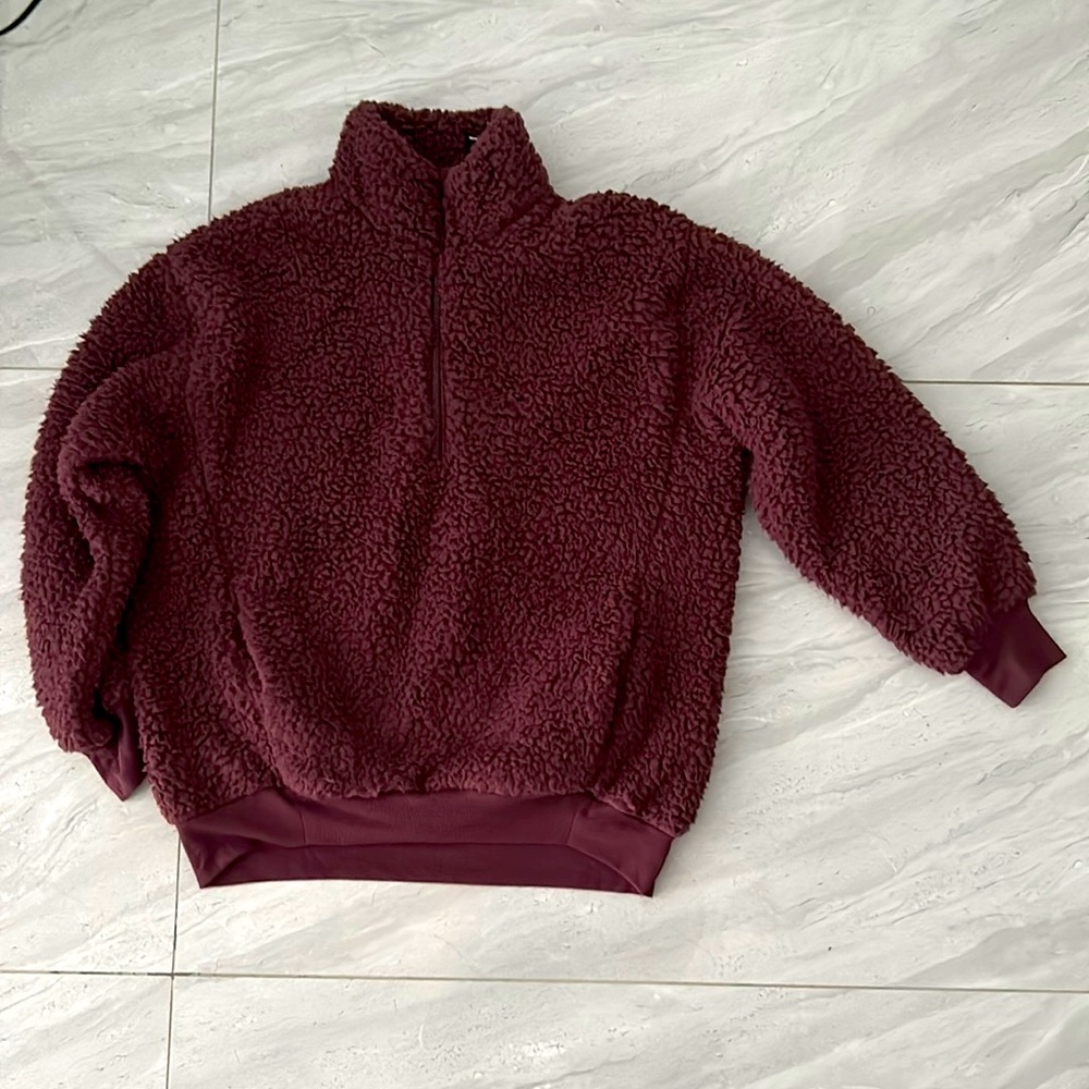 Express One Eleven purple sweatshirt